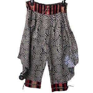 Mens Womens Harem Pants Hippie Joggers Thai Tribe Trousers Yoga Gypsy Festival S